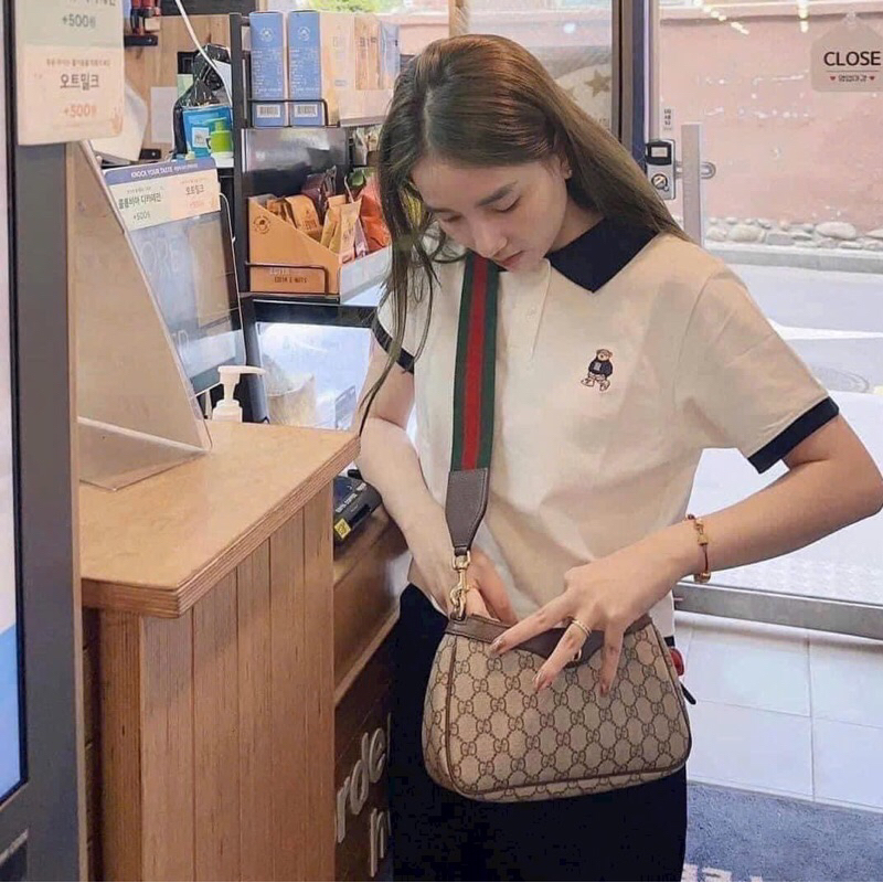 Áo thun polo nữ chất liệu vải dày dặn phong cách trẻ trung năng động