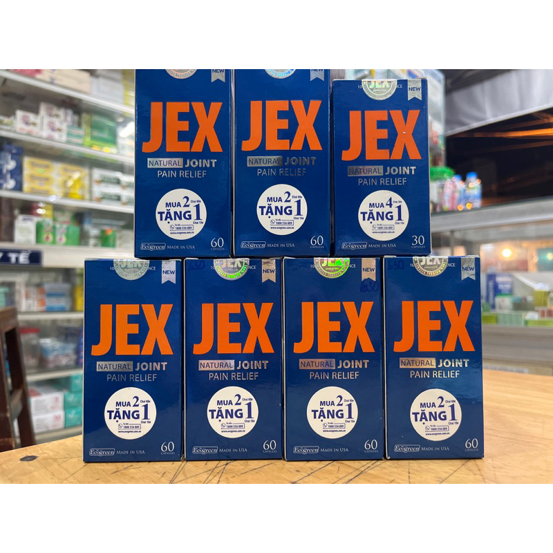 ✅[USA] Jex Max Hỗ Trợ Giảm Đau Xương Khớp,Tăng Dịch Nhờn Ổ Khớp( hộp 60viên)