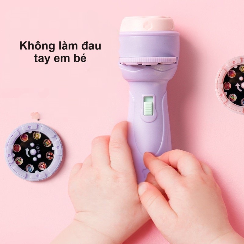 Đèn pin chiếu 80 HÌNH mẫu mới nhất 2023-giúp giáo dục sớm và tăng tính khám phá cho bé