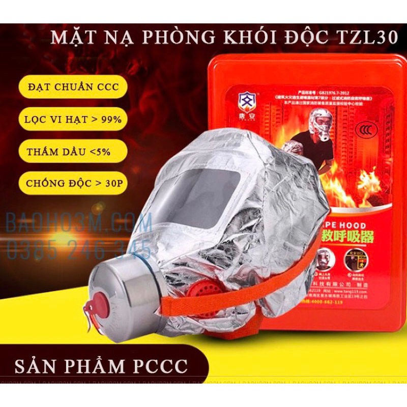 Mặt nạ phòng khói độc TZL30A