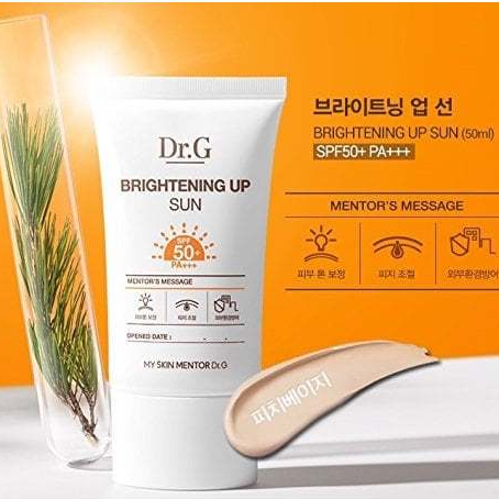 Kem Chống Nắng Dr.G Brightening Up dành cho da dầu mụn và da nhạy cảm