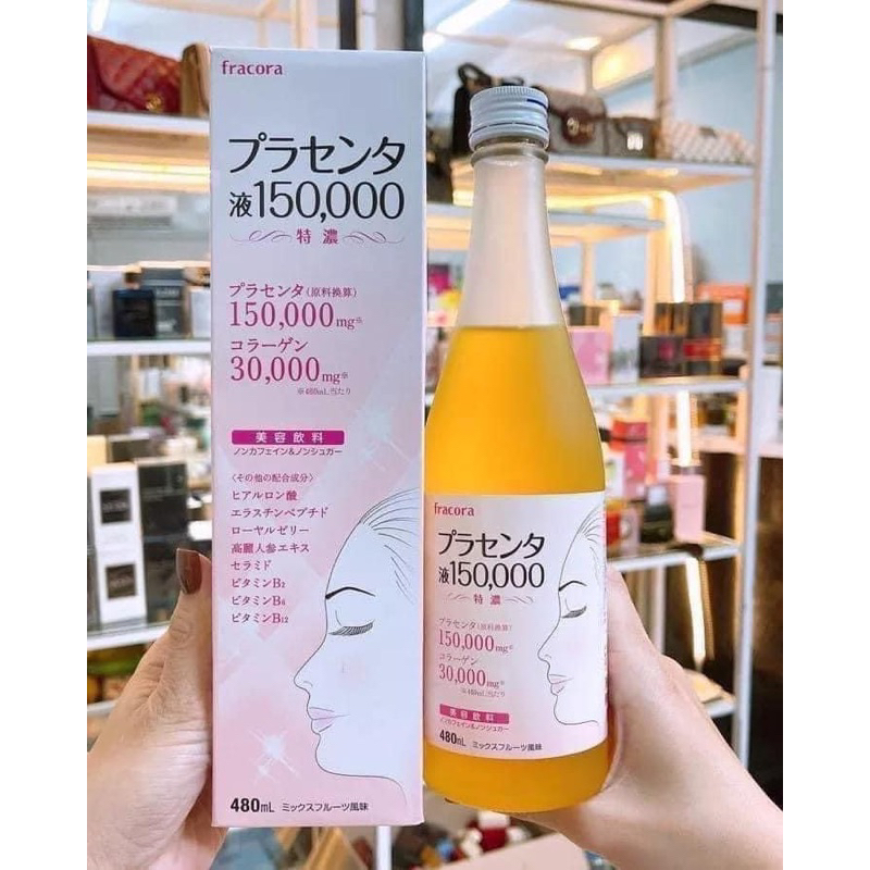 [SALE RẺ] Fracora Placenta Collagen 150.000mg nội địa Nhật