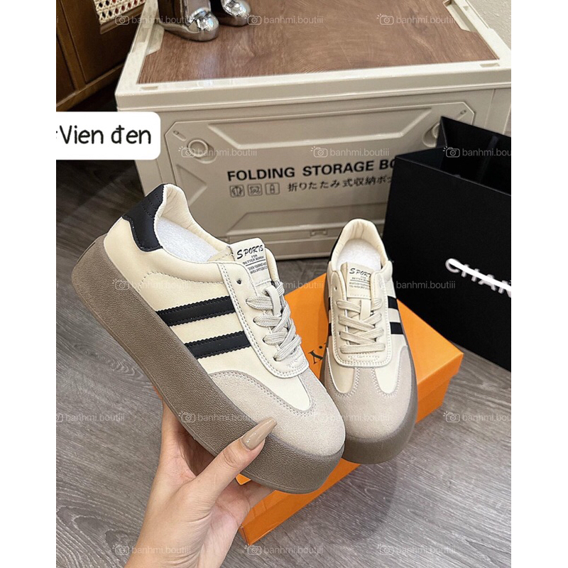 GIÀY SNEAKER SỌC QC