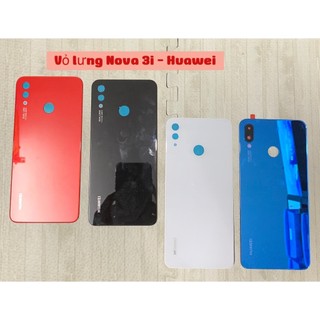 Vỏ Lưng huawei Nova 3i, kèm kính camera