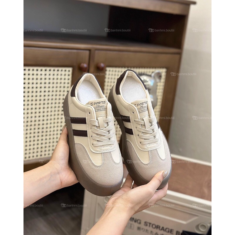 GIÀY SNEAKER SỌC QC