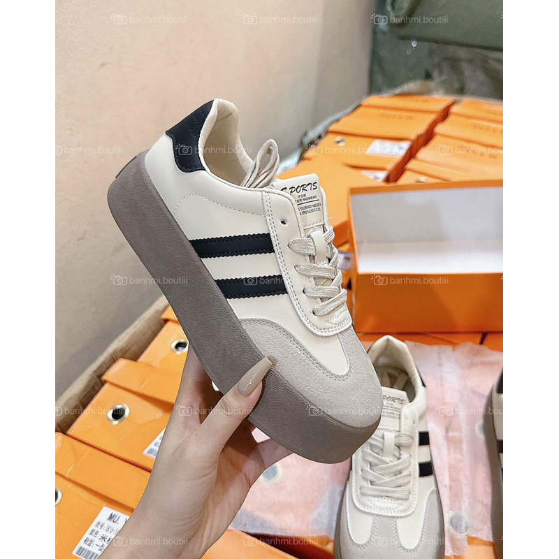 GIÀY SNEAKER SỌC QC