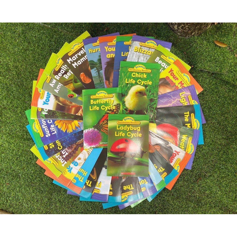 Nhap khau - Science vocabulary readers - Trọn bộ 34q + File nghe Mp3