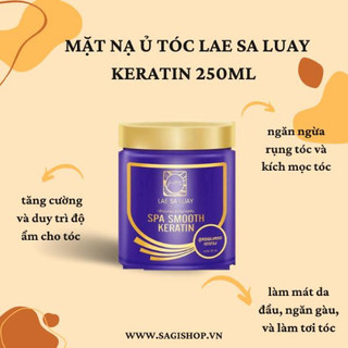 Ủ Tóc Lụa Lae Sa Luay Collagen Thái Lan Hũ Tím 250ml
