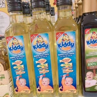 DẦU CÁ HỒI KIDDY CHO BÉ ĂN DẶM