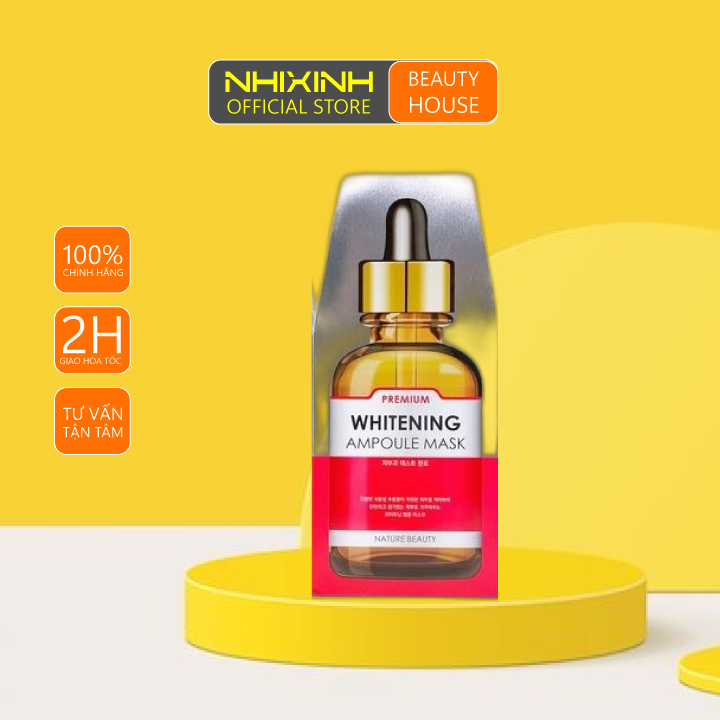 Mặt Nạ Tinh Chất Tế Bào Gốc Nature Beauty Ampoule Mask Hàn Quốc