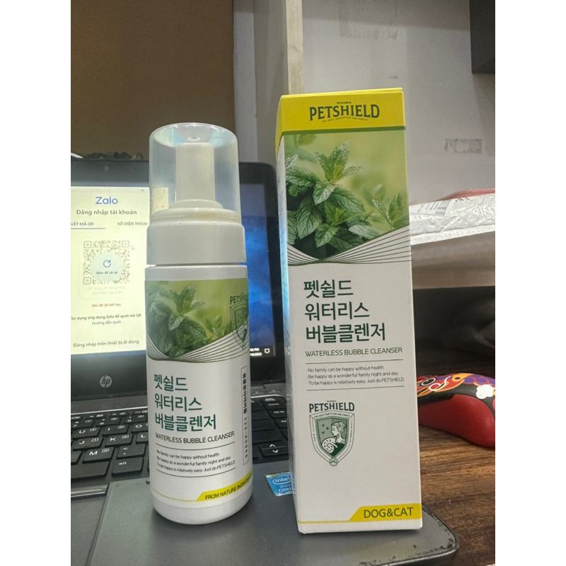 Tắm khô chó mèo PetShield