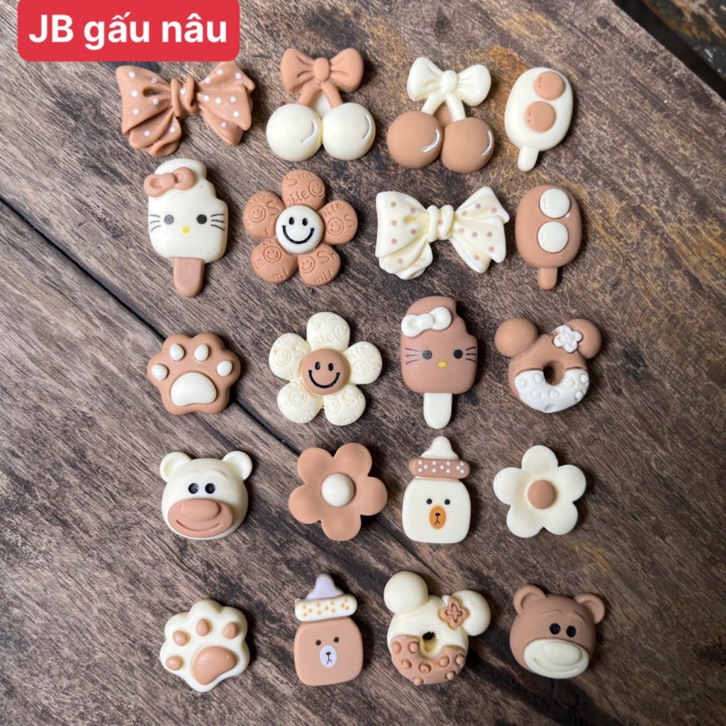 Jibitz Hình Gắn Cực Cute