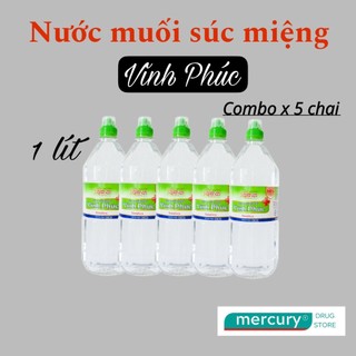 Nước muối Vĩnh Phúc Smiles 1 lít