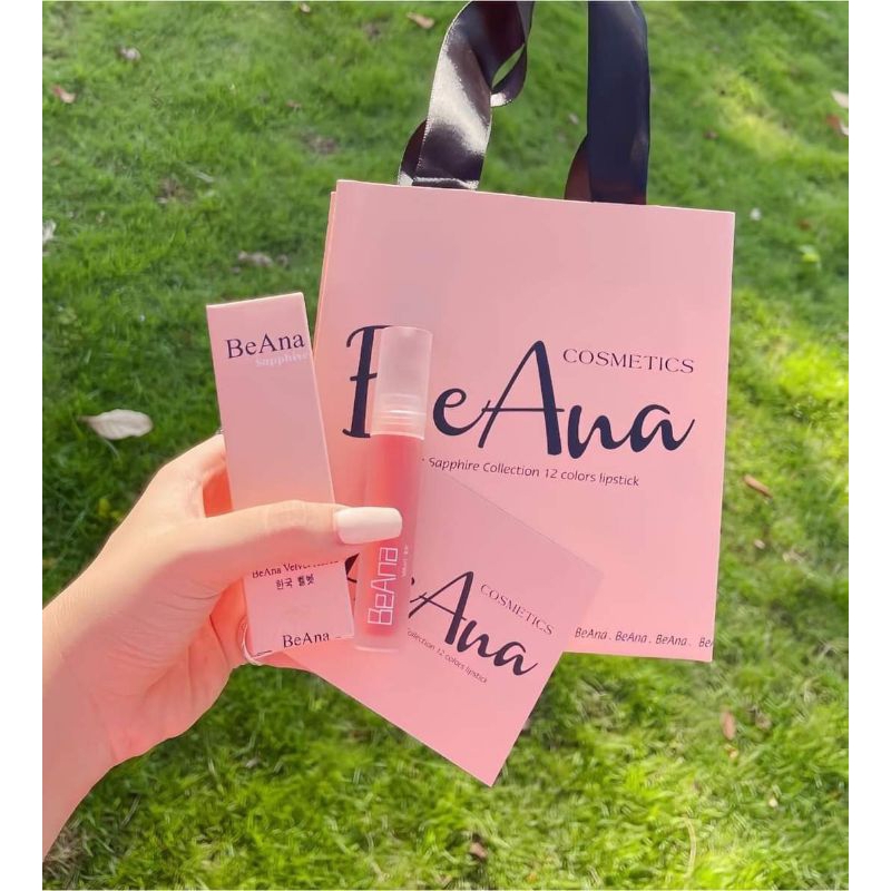 Son tone tây, son màu nâu tây, son nâu nude makup tone tây Beana chính hãng, chất son nhung mịn