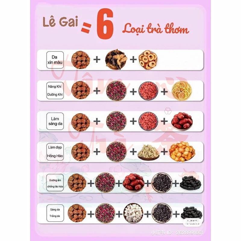 Lê gai khô/ Trà Lê gai/ Vua vitamin C