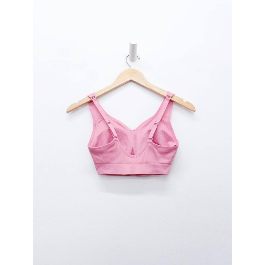 C3379 & C3381 - 	Áo bra tập in logo màu viền