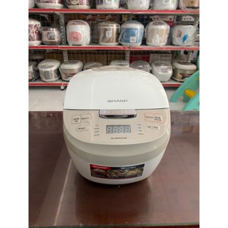 Nồi cơm điện tử Sharp 1.8 lít KS-COM191EV-WH - Hàng trưng bày