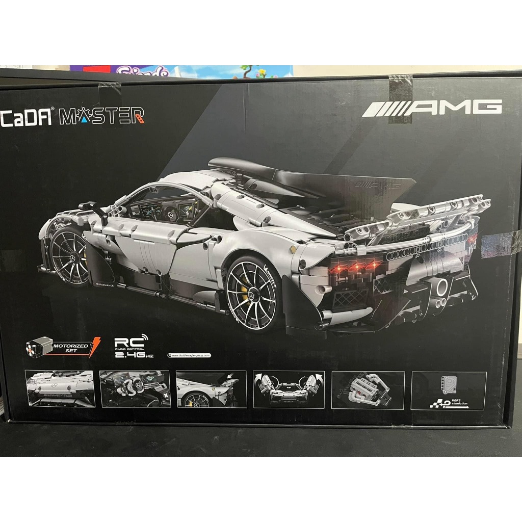 Đồ Chơi Lắp Ráp Siêu Xe Mercedes-AMG – CADA C61503W tỷ lệ 1:8 full RC điều khiển