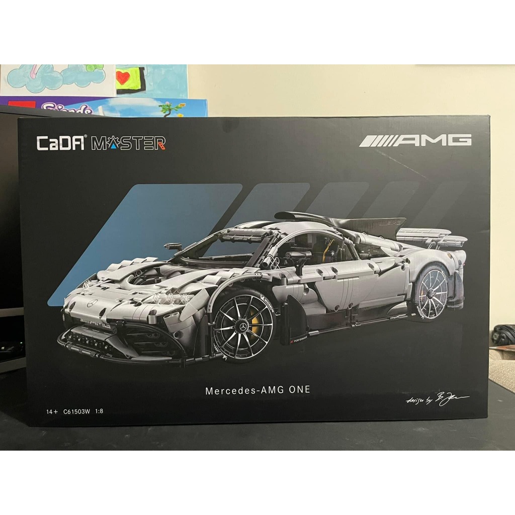 Đồ Chơi Lắp Ráp Siêu Xe Mercedes-AMG – CADA C61503W tỷ lệ 1:8 full RC điều khiển