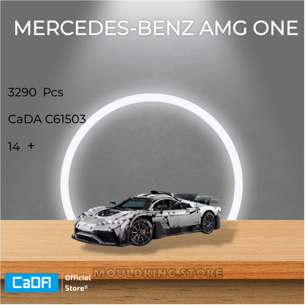 Đồ Chơi Lắp Ráp Siêu Xe Mercedes-AMG – CADA C61503W tỷ lệ 1:8 full RC điều khiển