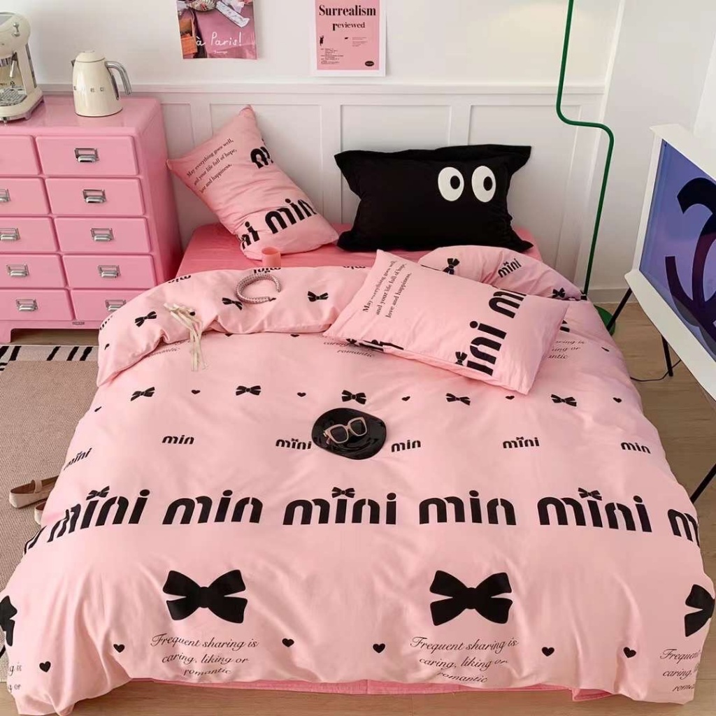 Bộ chăn ga 4 món EverDream 54 Hàng Nhập khẩu,100% cotton living cao cấp, Đủ mọi kích thước