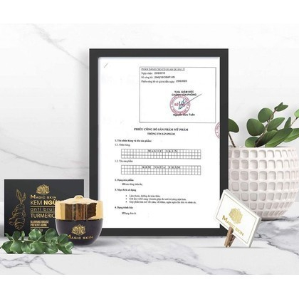 Kem làm mờ Sẹo Thâm, Cao nghệ ngừa sẹo thâm Magic Skin