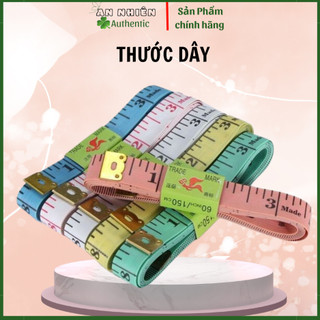Thước dây mềm 1.5m, thước đo eo bụng chiều cao may đồ tiện lợi nhiều màu sắc