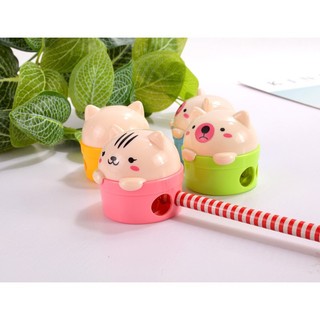 Gọt Bút Chì Cute Hình Gấu, Chuốt Bút Chì Văn Phòng Phẩm Đồ Dùng Học tập Dễ Thương
