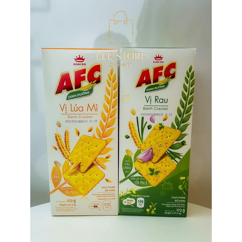 Bánh AFC Dinh Dưỡng hộp 172g