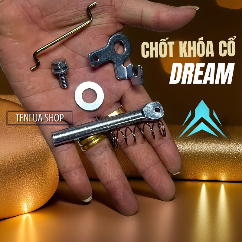 Bộ chốt khoá cổ xe Dream Thái - Dream Việt