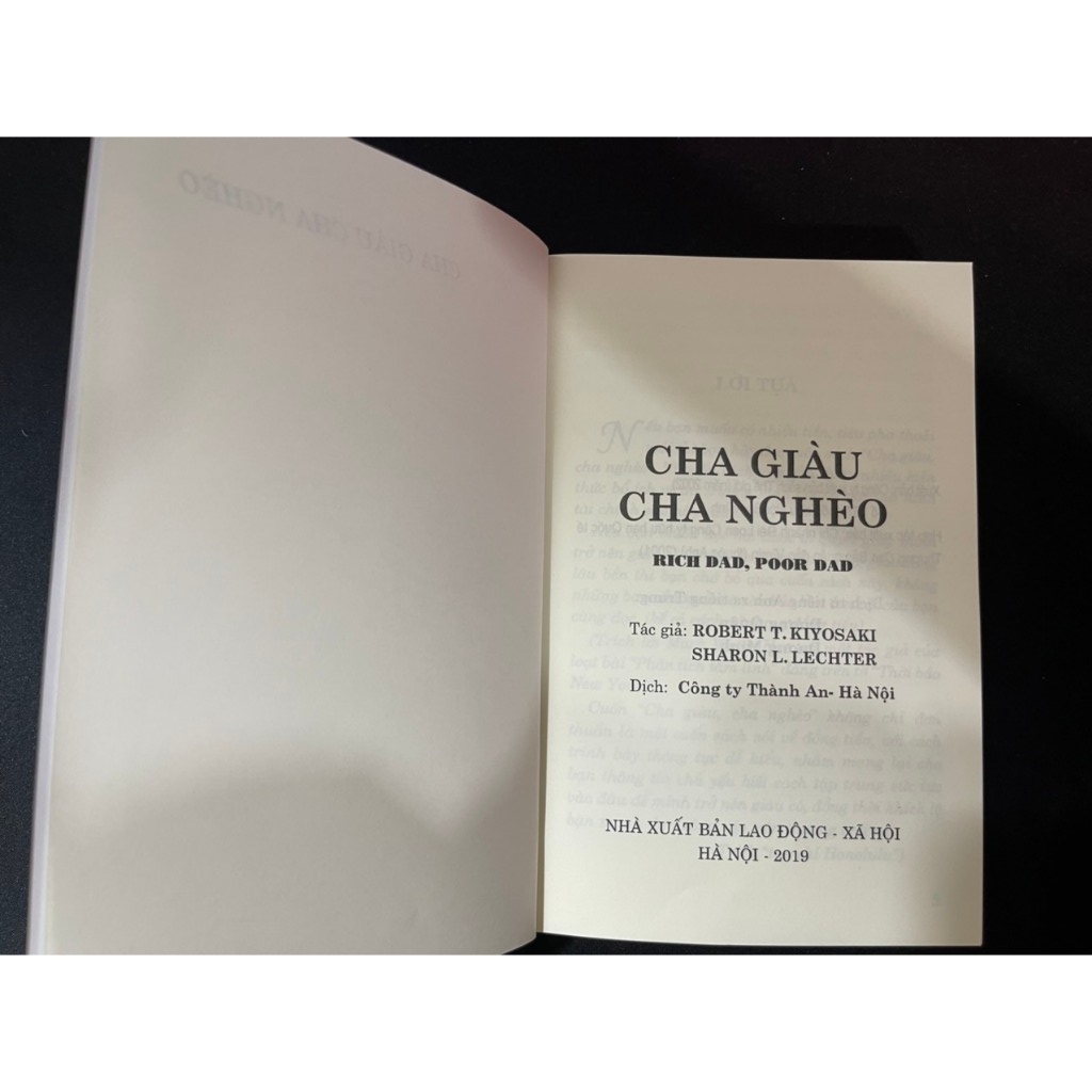 Sách Cha Giàu Cha Nghèo