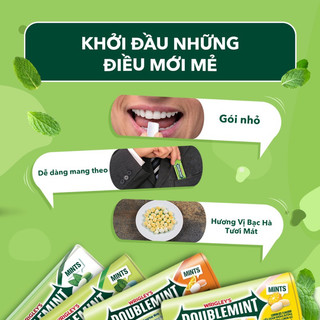 Doublemint ống tuýp hộp 35 viên ngậm