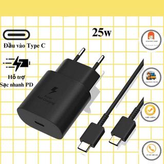 Bộ sạc Sam.Sung 25W, Bộ sạc nhanh Sam.Sung 25W cổng type_C to type C