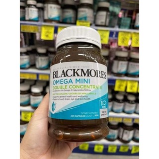 Dầu cá blackmores omega 3 fish oil mini 🔥𝐍𝐄𝐖🔥 caps 400 viên mẫu mới