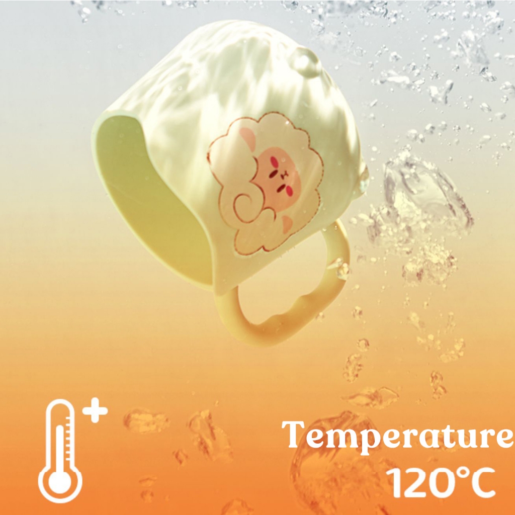 Cốc đánh răng trẻ em KUB chống vỡ cho bé dùng tại nhà rửa mặt súc miệng cho bé gái bé trai cốc đựng bàn chải đánh răng