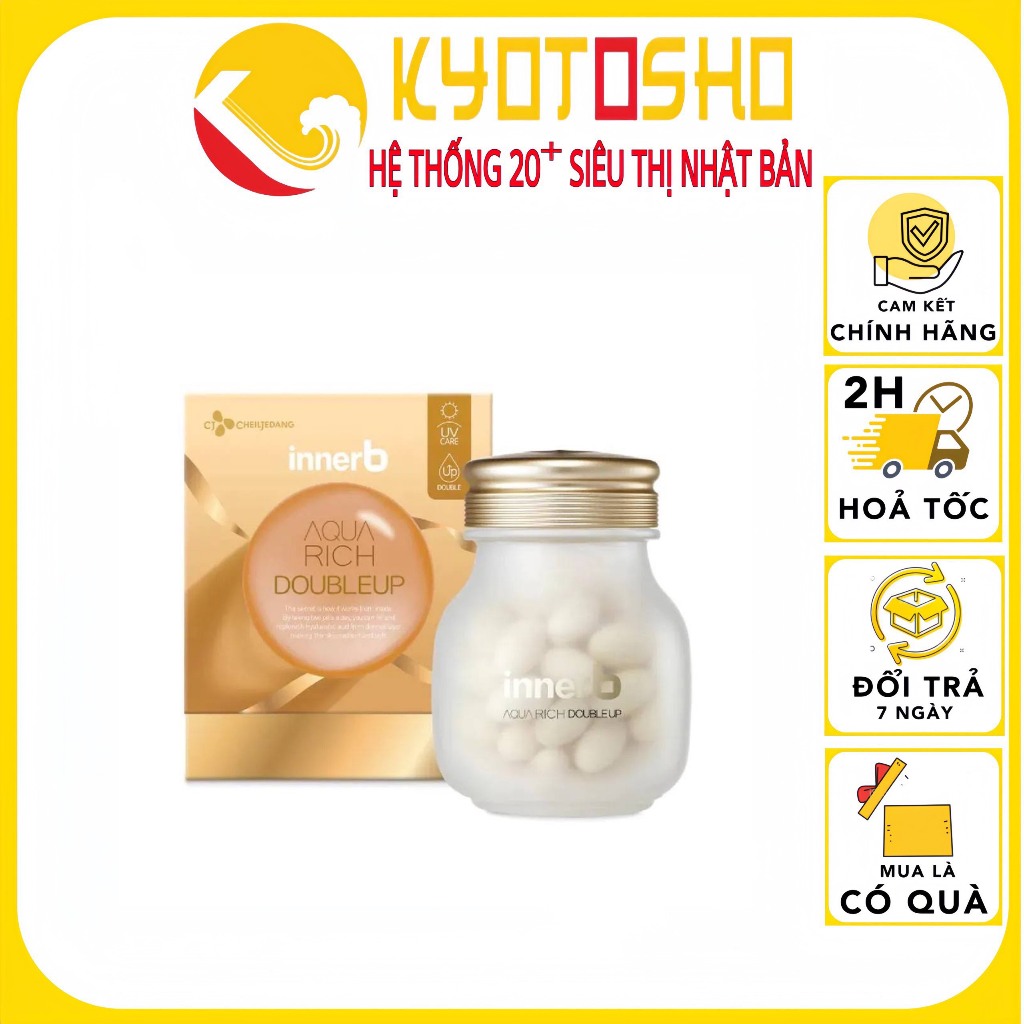 Viên uống cấp nước Innerb Aqua Rich 70 viên