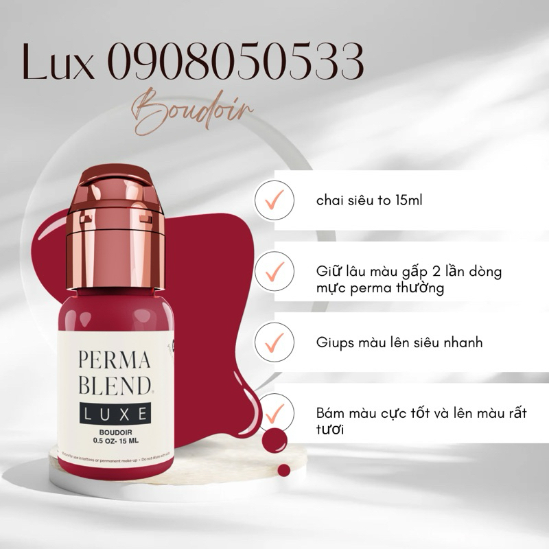 Mực perma luxe
