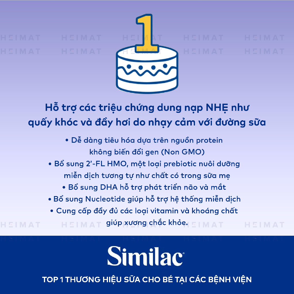 - Similac Total Comfort - Dễ tiêu hóa, Cung cấp dinh dưỡng hoàn chỉnh, Bổ sung phát triển lợi khuẩn.