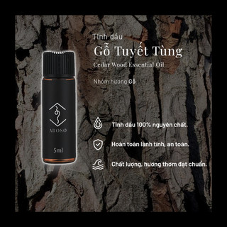 Tinh dầu Gỗ Tuyết Tùng | Tinh dầu thiên nhiên | Aroso | Xông thơm phòng | Làm nến thơm | Thư Giãn Tâm Trí