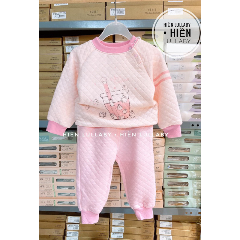 Bộ trần bông cao cấp good mama cho bé