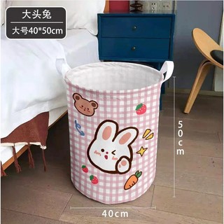 Giỏ vải đựng đồ giặt , quần áo bẩn size 40x50