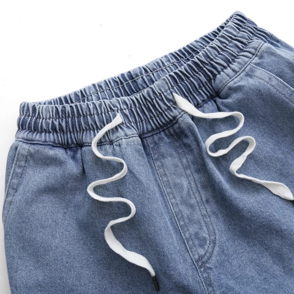 Quần Short Jeans Nam SIMPSON Quần Đùi Jean Vải Dày Đẹp Không Bay Màu - QS02