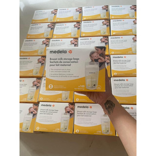 Túi trữ sữa Medela Breast Milk Storage Bags Dung tích 180ml , tách lẻ - Hàng chính hãng