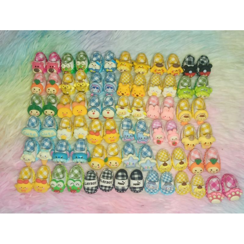 giày búp bê nhựa 5in