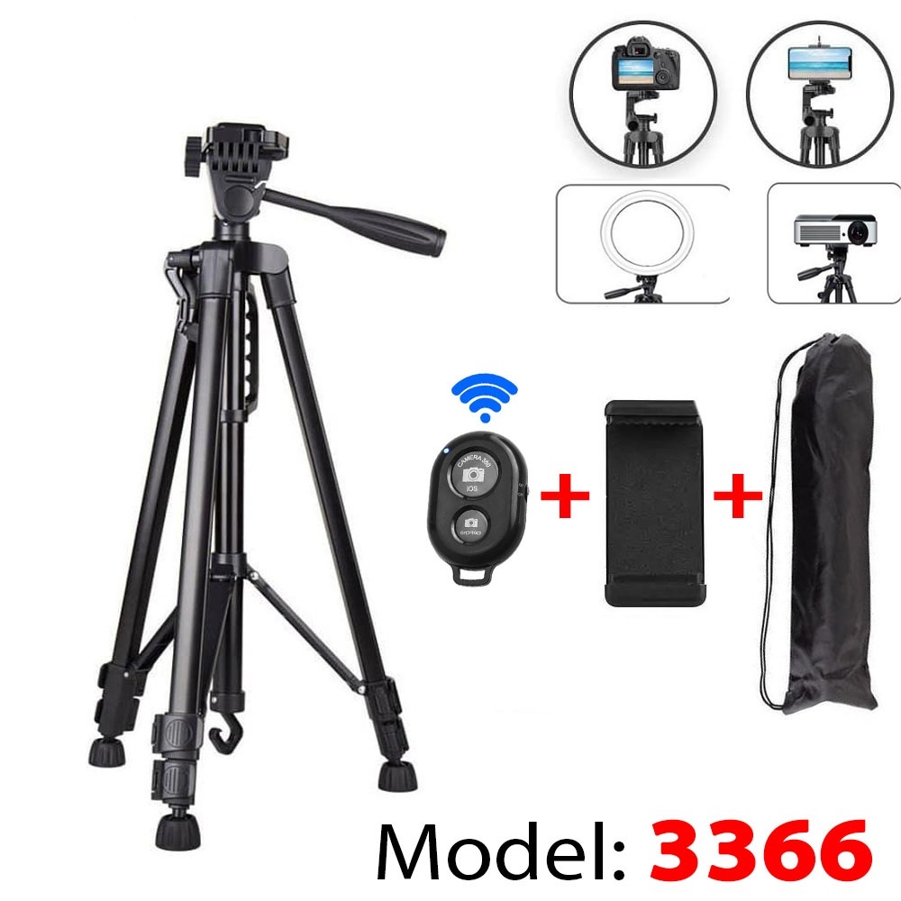 Giá đỡ 3 chân TRIPOD 3366 (hàng loại 1 chắc đẹp)