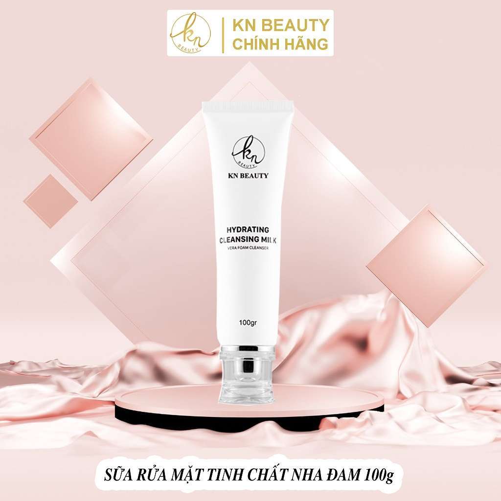 Sữa Rửa Mặt Trắng Da Ngừa Mụn KN Beauty Hydrating Cleansing Milk
