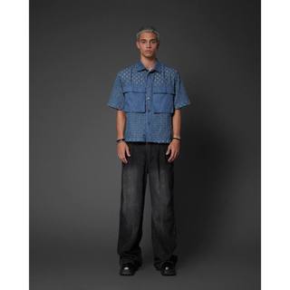 ÁO SƠ MI SPOTTED DENIM SHIRT