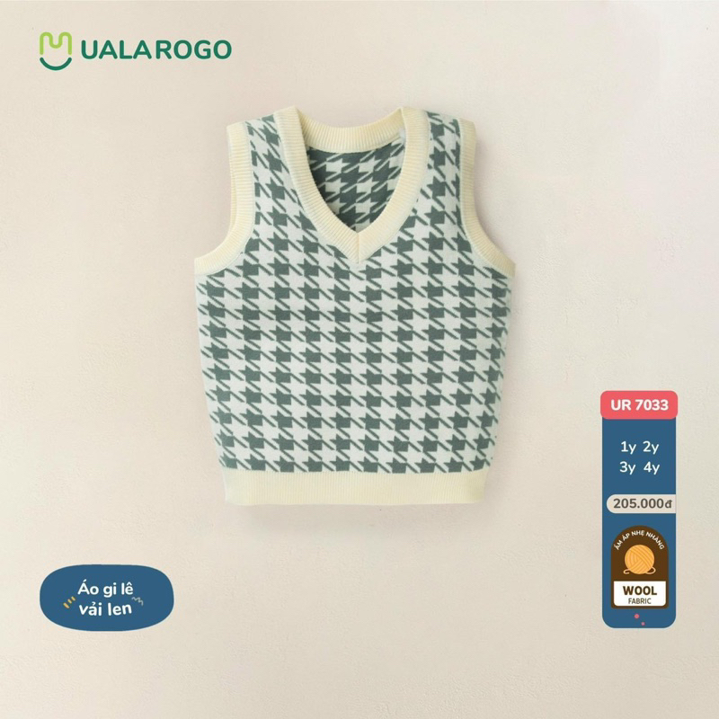 Áo gile vải len UR 7033