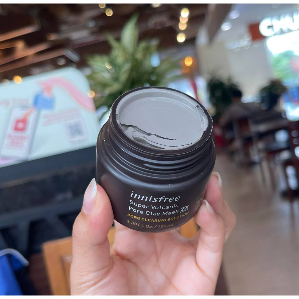 Mặt Nạ Đất Sét Innisfree Super Volcanic Pore Clay Mask 2X 100Ml
