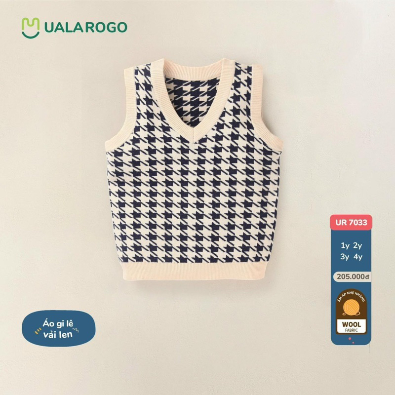 Áo gile vải len UR 7033